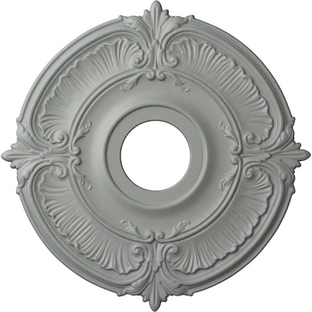 Ekena Millwork Attica Ceiling Medallion (Fits Canopies up to 5"), 18"OD x 4"ID x 5/8"P, Primed White CM18AT